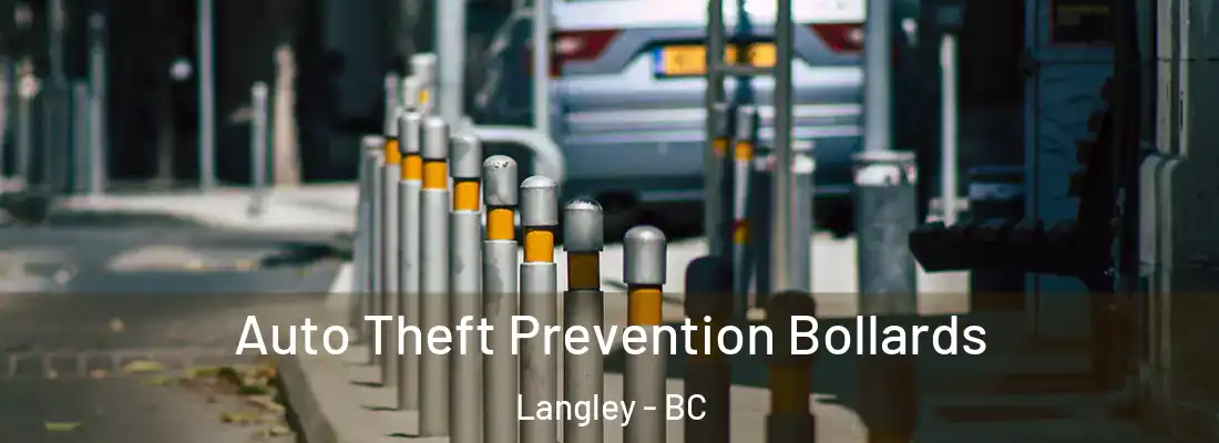  Auto Theft Prevention Bollards Langley - BC