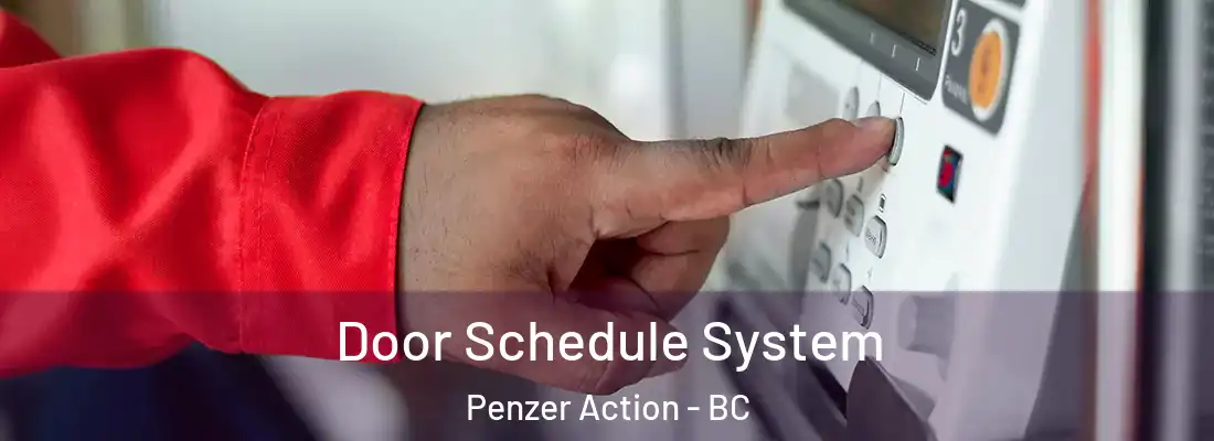  Door Schedule System Penzer Action - BC