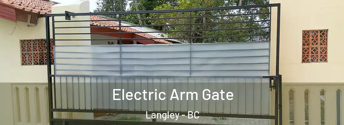  Electric Arm Gate Langley - BC