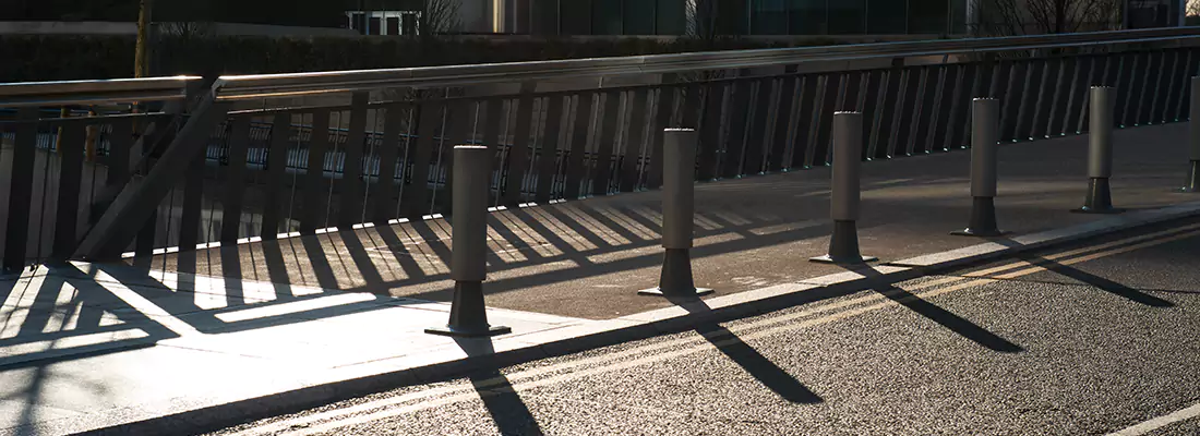 Car Bollard Installation for Parking Lots, Driveways in Langley, BC