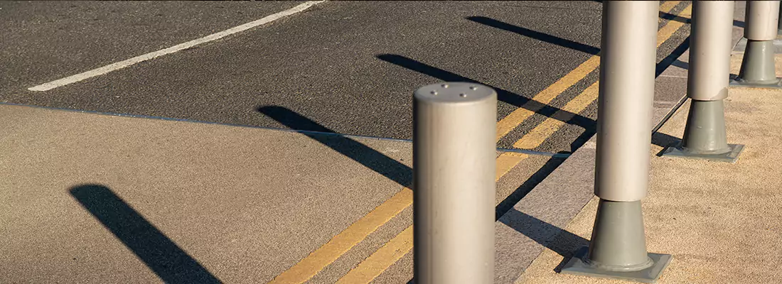Custom Anti-Theft Traffic Bollard System Installations in Penzer Action, BC