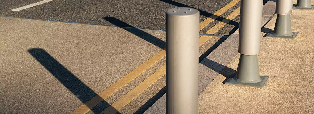 Custom Retractable Barrier Column Installations in Langley, BC