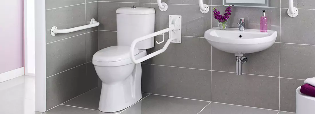 Modern Handicap Bathroom Solutions with Safety Features in Langley, BC