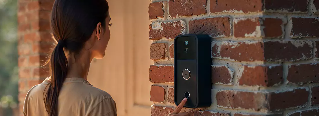 Wireless Chime Doorbell in Penzer Action, BC