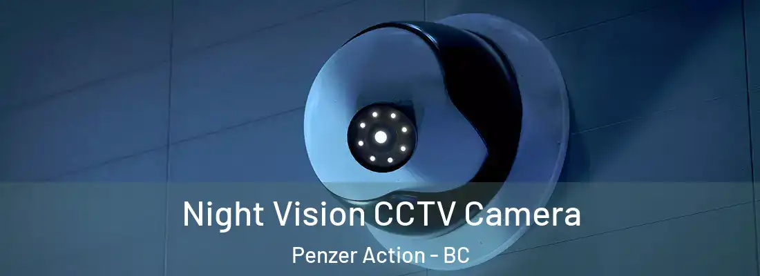  Night Vision CCTV Camera Penzer Action - BC